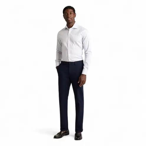 Bonobos Chino 2.0 Pants Size 32x32 Deep Navy Stretch Straight Leg NWT Blue