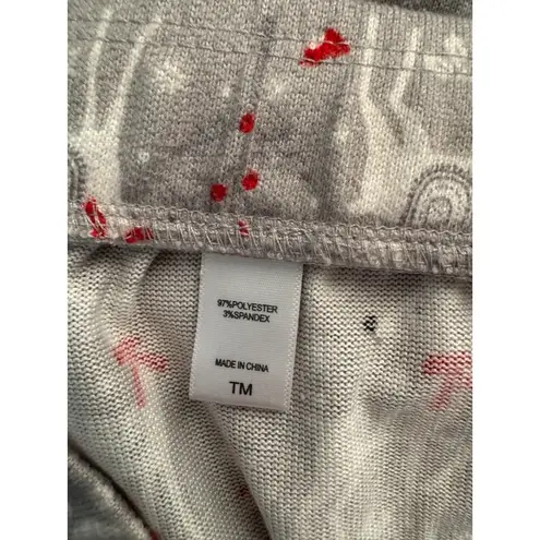 MUK LUK X Jen Coffey Holly Jolly Pajama Set Prancing Deer Tall Medium NWOT