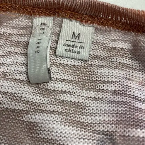 CEST. 1946, Women’s Floral Open Front Vest Brown Size Medium 3 side buttons Brown