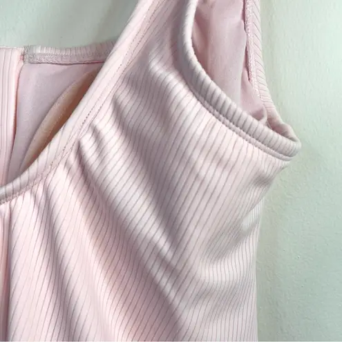 Stoney Clover Lane Stoney Clover x Target Pink Ribbed Cheeky High Leg One Piece swimsuit 16W 16 new