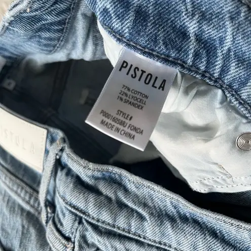Pistola High Rise Straight Fit Jeans