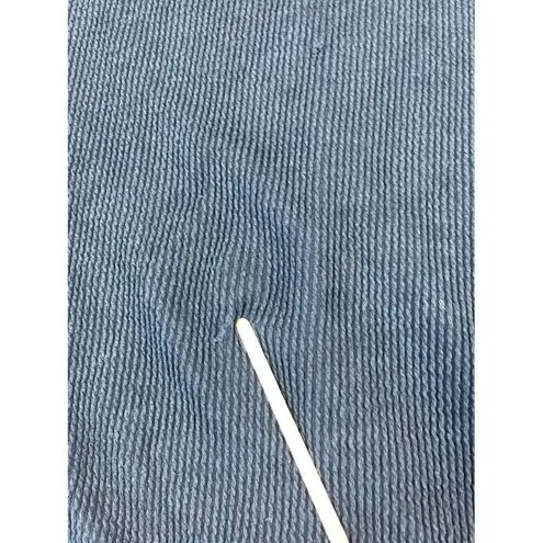 Maeve Navy Blue Ribbed Long Sleeve Casual Sweater Top size S