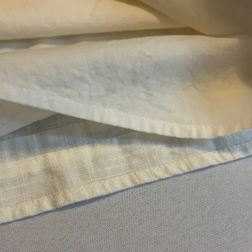 Under Skies White Sleeveless Textured Chevron Detail Fit and Flare Dress Sz S #