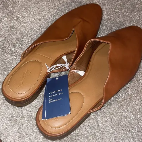 Universal Threads Universal Thread conjac brown mule comfort walking shoes size 11. New thumbnail 8