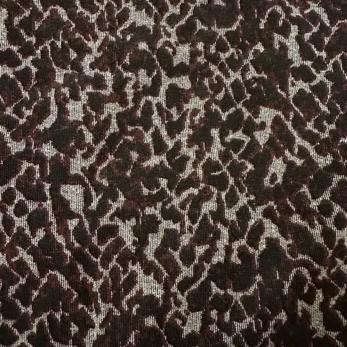 Orvis Crossed V Neck Burgundy & Gray Print Size XL Outdoors Activewear Warm