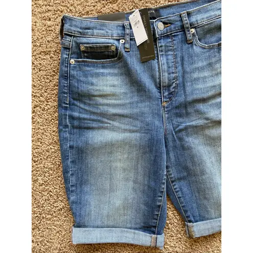 Banana Republic Banana‎ Republic Factory Medium Wash 10" Roll Cuff Denim Jean Shorts 30 NEW NWT
