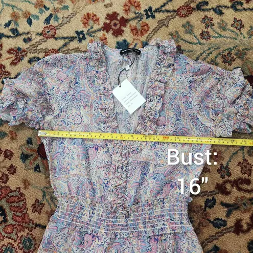 Generation Love Fleur Mosaic Maxi Dress - Mosaic Paisley Size XS. $385 B29