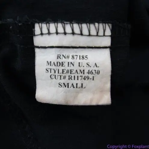 Ruby Rox USA-made black mini bodycon dress spaghetti strap, size S