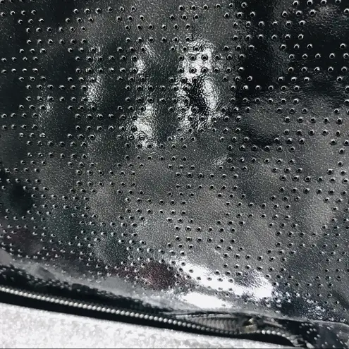 NWT 3 Piece Black & Silver Travel Makeup Bags Gift Set