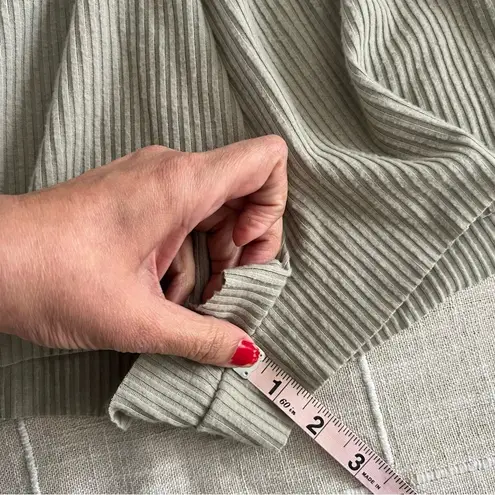 Urban Outfitters Out From Under Hanna Twist Front Green Ribbed Romper 
Size XS NEW