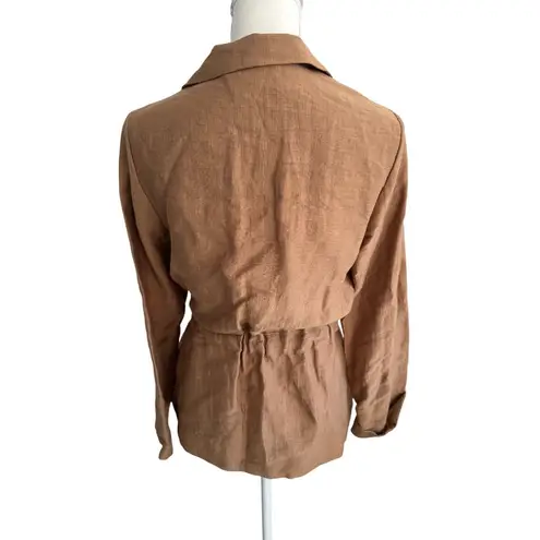 Scotch & Soda Raffia Town Paradise Social Belted Jacket Blazer Size Small