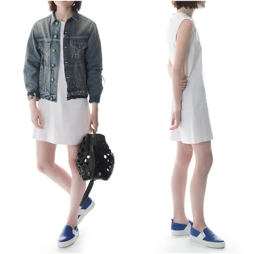 ALC Frank a.l.c • webster twist back casual cotton dress