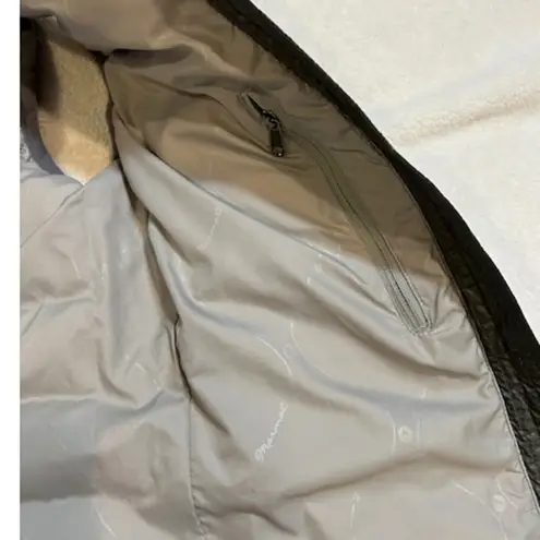 Marmot Grey Gray 800 Fill Down Puffer Vest Lightweight Quilted Women's Size XS