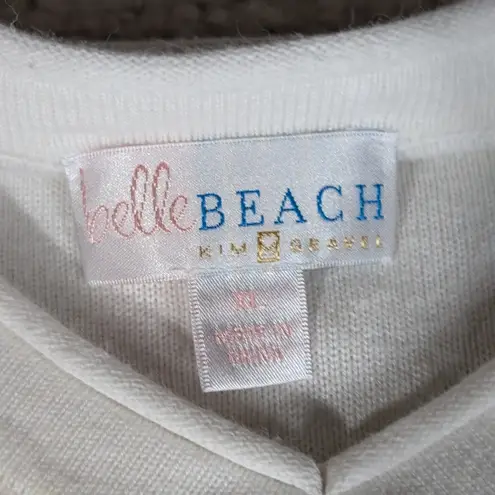 Belle Beach By Kim White Swim Coverup with Flowing Fabric Size 1X