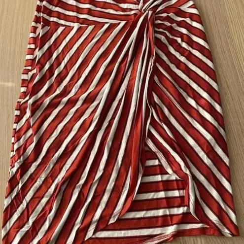 🆕Rust & White Stripe Knot