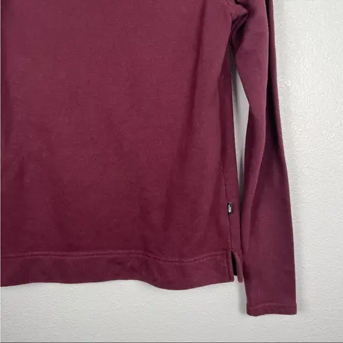 The North Face The‎  Womens Pullover Funnel Neck Pullover Maroon Sz XS