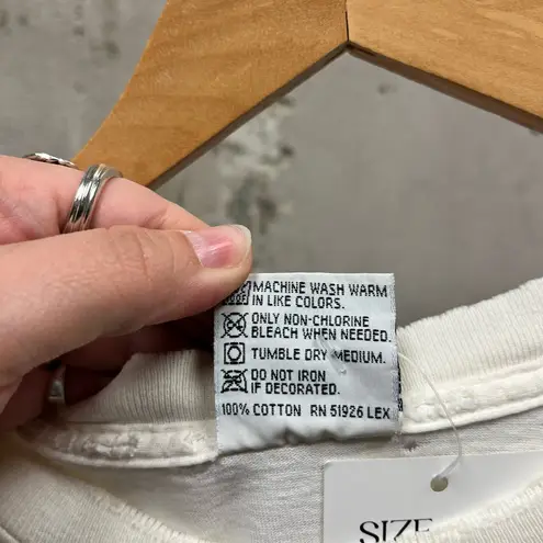 Hard Rock Cafe Vintage 1996 25 Years Thrashed Distressed Oversized T-Shirt Large