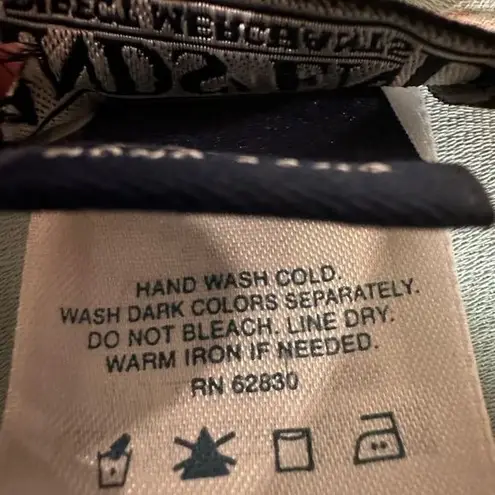 Lands' End Light Blue Pink Cottagecore Floral MIDI Dress Size 18