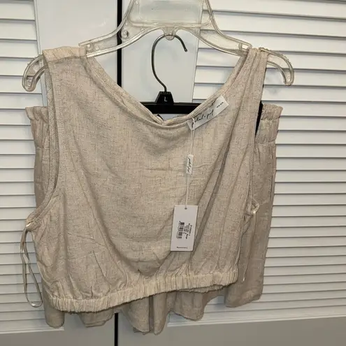 Petal and Pup NWT Womens Eliana Set - Beige M