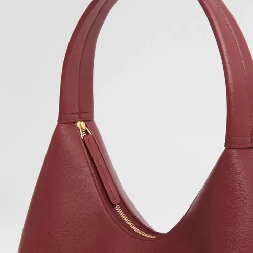 NEW Mansur Gavriel Small Soft Candy Shoulder Bag in Burgundy, Retail $545 Red