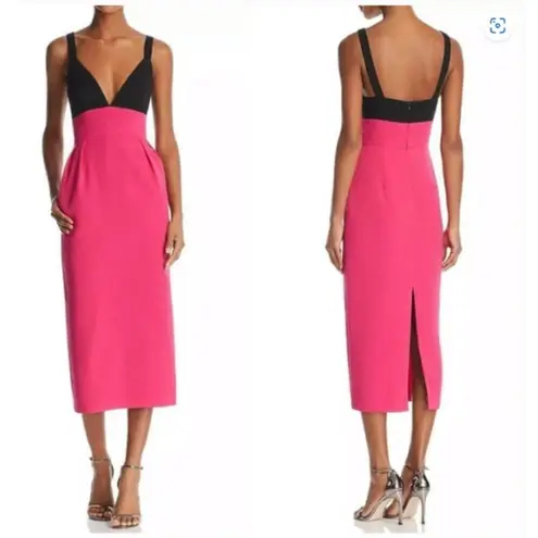 Jill Jill Stuart Begonia Colorblock Two Tone Sheath Dress Size 2