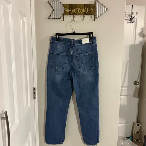 EXPRESS  Women's Straight High Rise Ankle Jeans Size 6 with 27” inseam