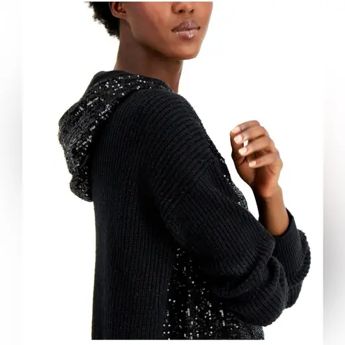 Inc international 🆕 I.N.C. International Concepts Women’s Sequin-Front Hoodie