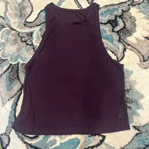 Woman’s medium shear tank top Purple