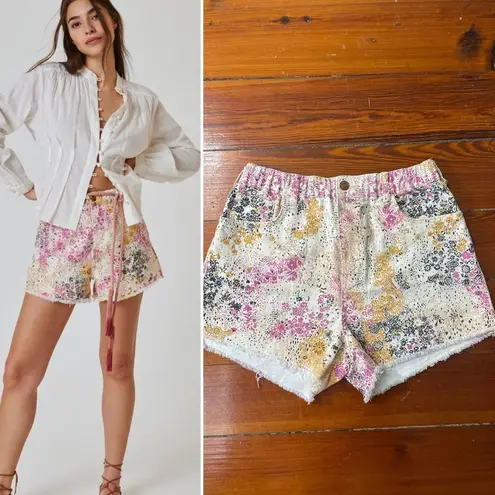 Anthropologie Pilcro Scrunchie Shorts