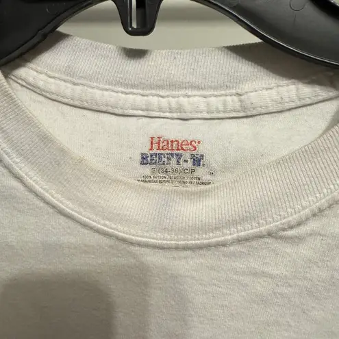 Hanes Penn State University Nittany Lions Cheerleaders  Beefy Tee Shirt, Small thumbnail 3