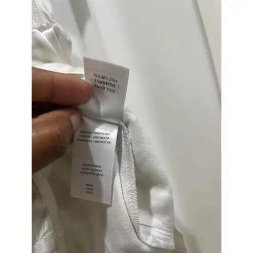 Rails Leighton Luxe Sand Tide Satin Crepe Pull On Shorts Sz S