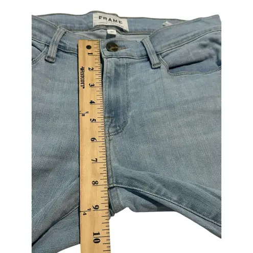 Frame Jeans Women's Size 27 Le Skinny De Jeanne Crop Light Wash Mid Rise #IJ3-4