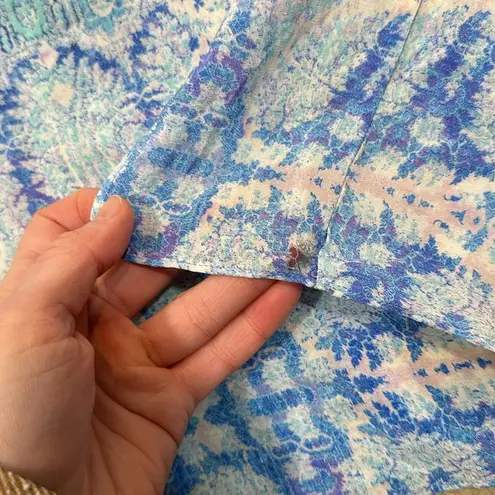 Maeve Anthropologie Waimea Silk Women Double Split Slit Maxi Skirt Size Small