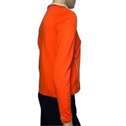 RLX Ralph Lauren Women’s Size S Orange Full Zip Performance Jacket