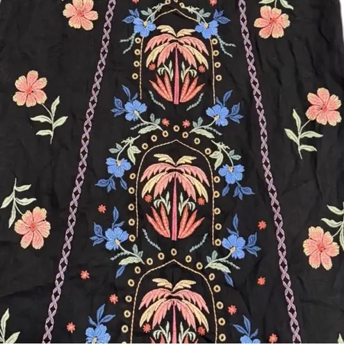 Johnny Was heavily embroidered Raglan Seamed Dress NWT