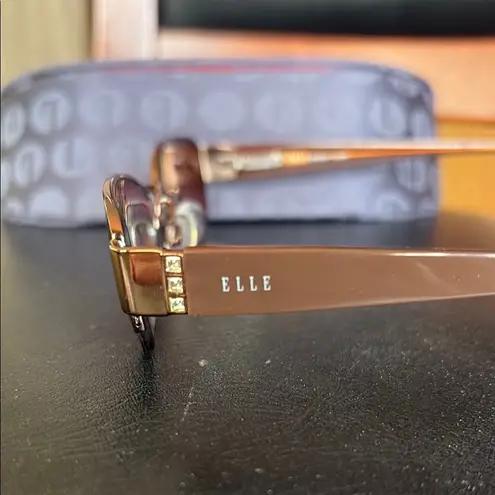 Elle  Brown EL18791 Prescription Glasses with Case