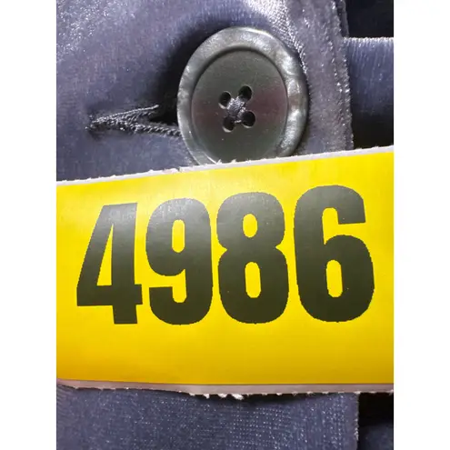 Soft Surroundings Velvet Blazer Jacket Womens 2X Gray Shawl Collar Pockets