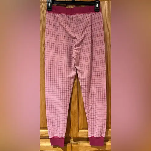 Free People Free‎ People Intimately Chill Evening Pink Plaid Pajama Lounge Pants Size XS