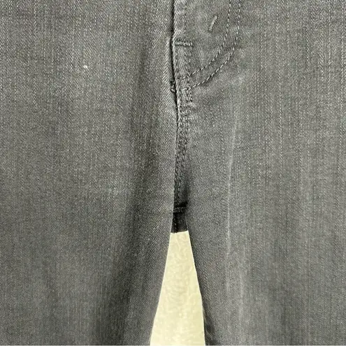 Mother Insider Crop Step Fray jeans Not Guilty 29 Black