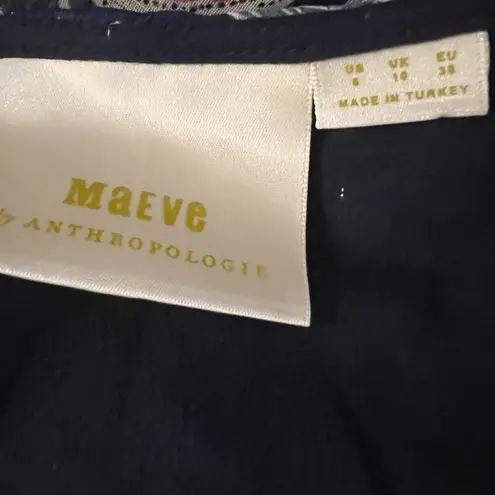 Maeve by Anthropologie Women's Cold Shoulder Top Size 6