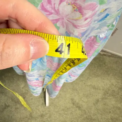 Vintage Petra Fashions Pastel Floral Nightgown Women’s Size Large USA Made Blue