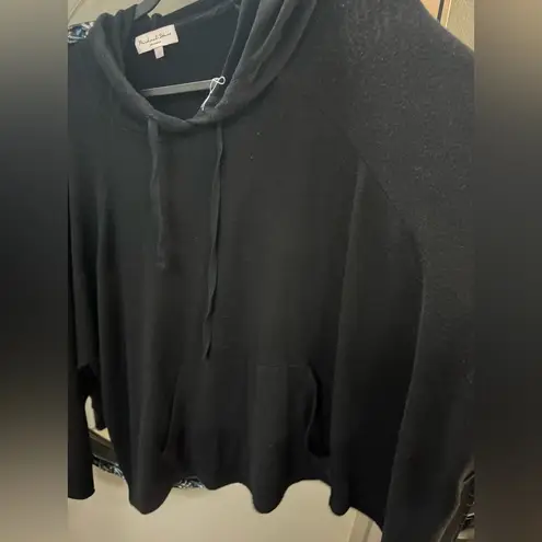 Michael Stars  Black Hoodie Shirt