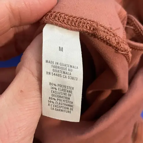 Aerie  chill play move Leggings Rose Pink‎ Medium Cropped