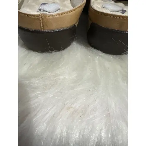 Softwalk Women's Leather Woven Mules Slides Comfort Casual Shoes 8.5 W