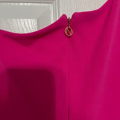Nookie NWT Lust One Shoulder Midi Dress in Neon Pink