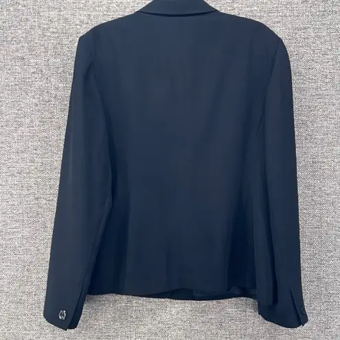 Andrea Viccaro Vintage Womens Suit Set 14 Professional Office Career Formal Black