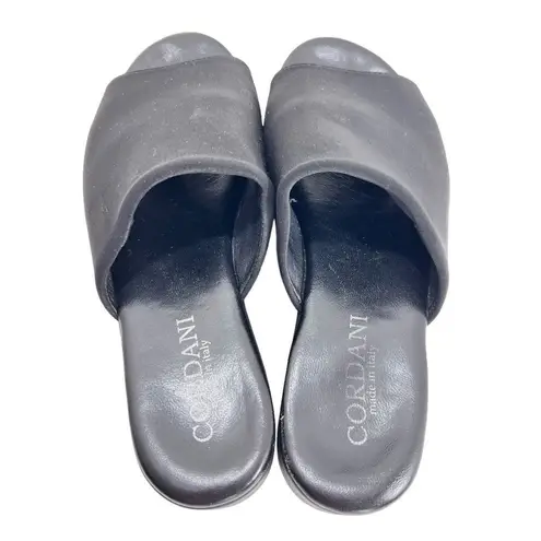 Cordani Jessa Platform Slide Sandal Size 8