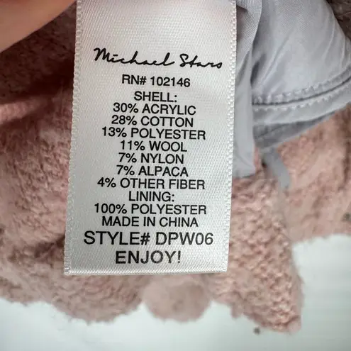 Michael Stars Leti Jacket In Rose XS