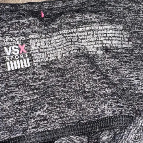 Victoria's Secret  sport knockout capri crop cropped Gray Leggings tights