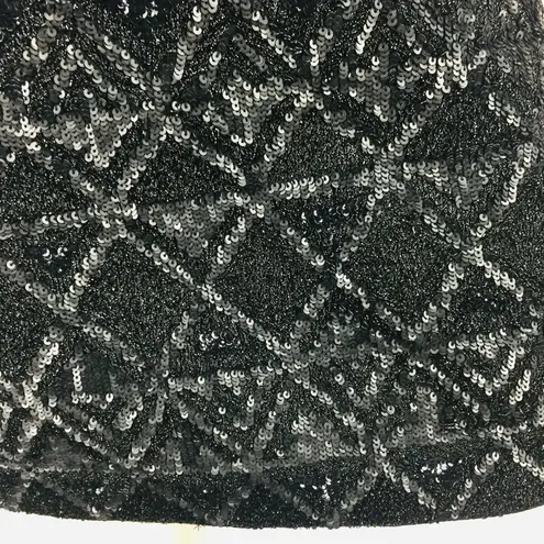 ALLSAINTS  Hand Embellished Mini Skirt Black Size 4